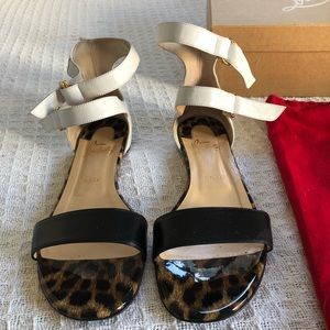 Christian Louboutin sandals size 40.5 Orig $795
